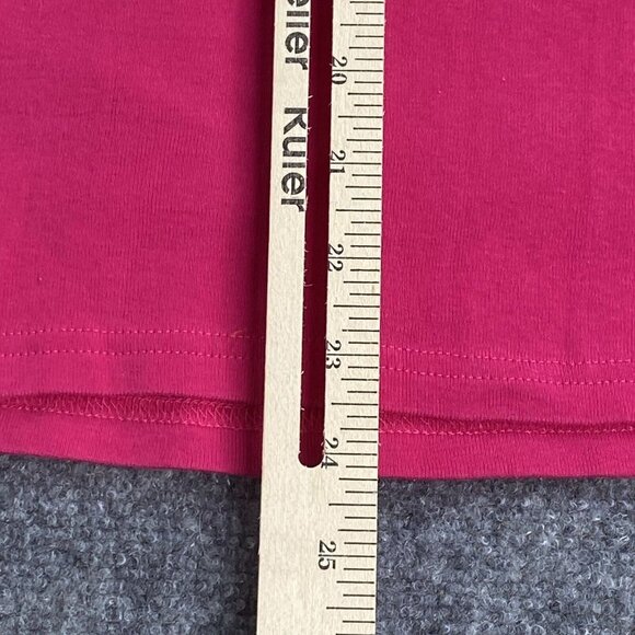 Kim Rogers Top Shirt Lot Of 3 Womens 1X Red Linen SS Pink Red 3/4 Sleeves - Picture 10 of 16